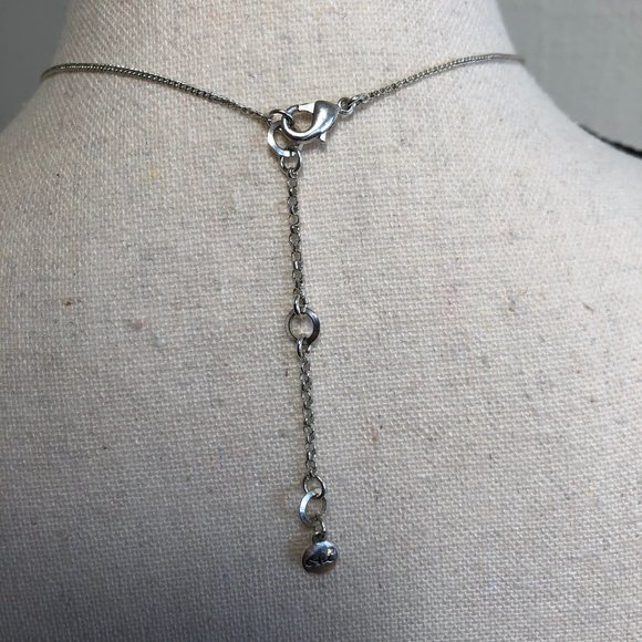 Silver branch necklace - Picture 3 of 3